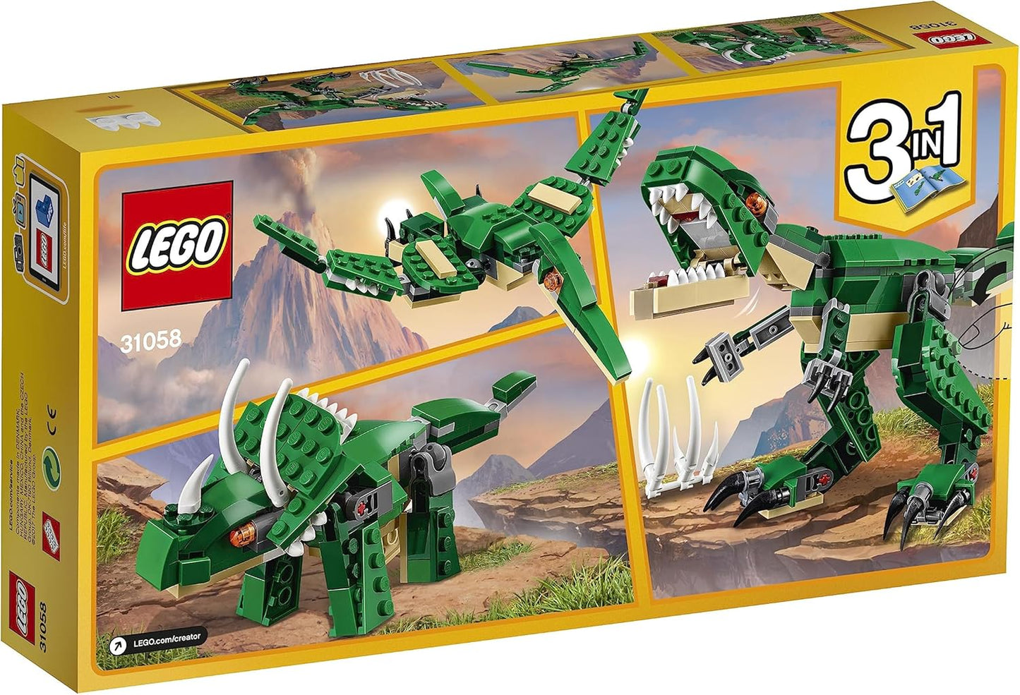 Lego Creator 3In1 Mighty Dinosaurs 31058