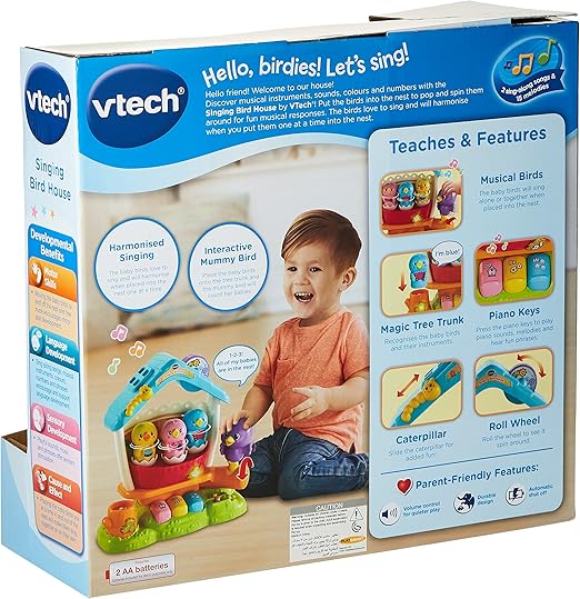 Vtech MUSICAL BIRD PLAY HOUSE (VTUK) - Marah Kids
