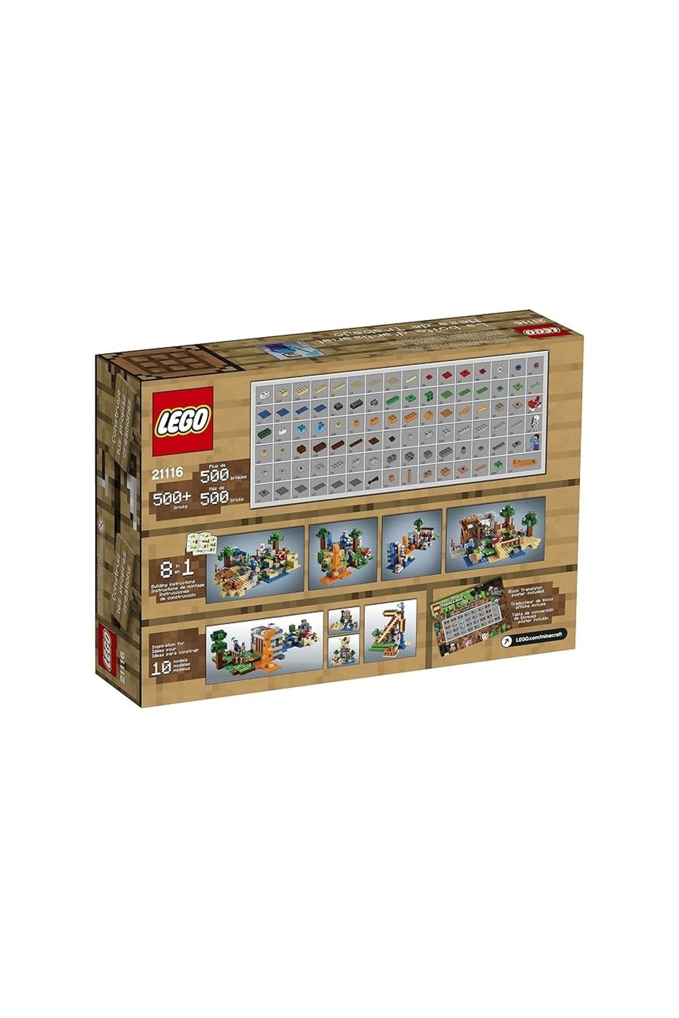 Lego Minecraft Crafting Box - Marah Kids