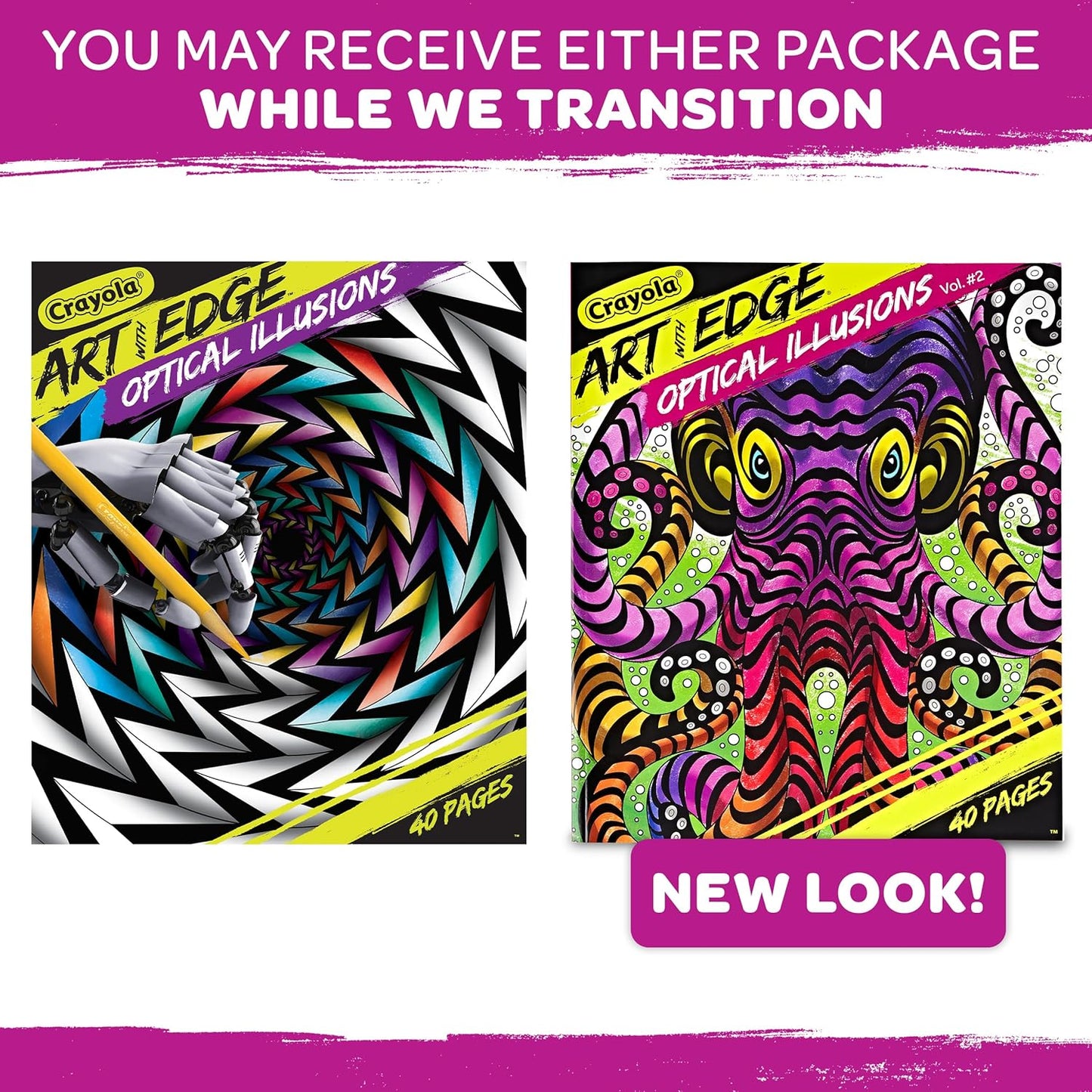 Crayola Art with Edge, Optical Illusions - Marah Kids