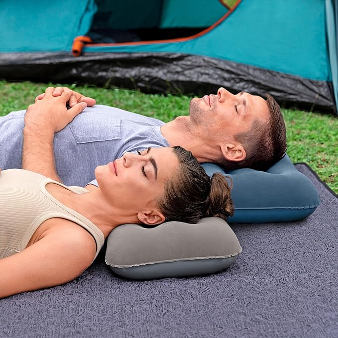 BESTWAY FLOCKED AIR PILLOW 42X26X10