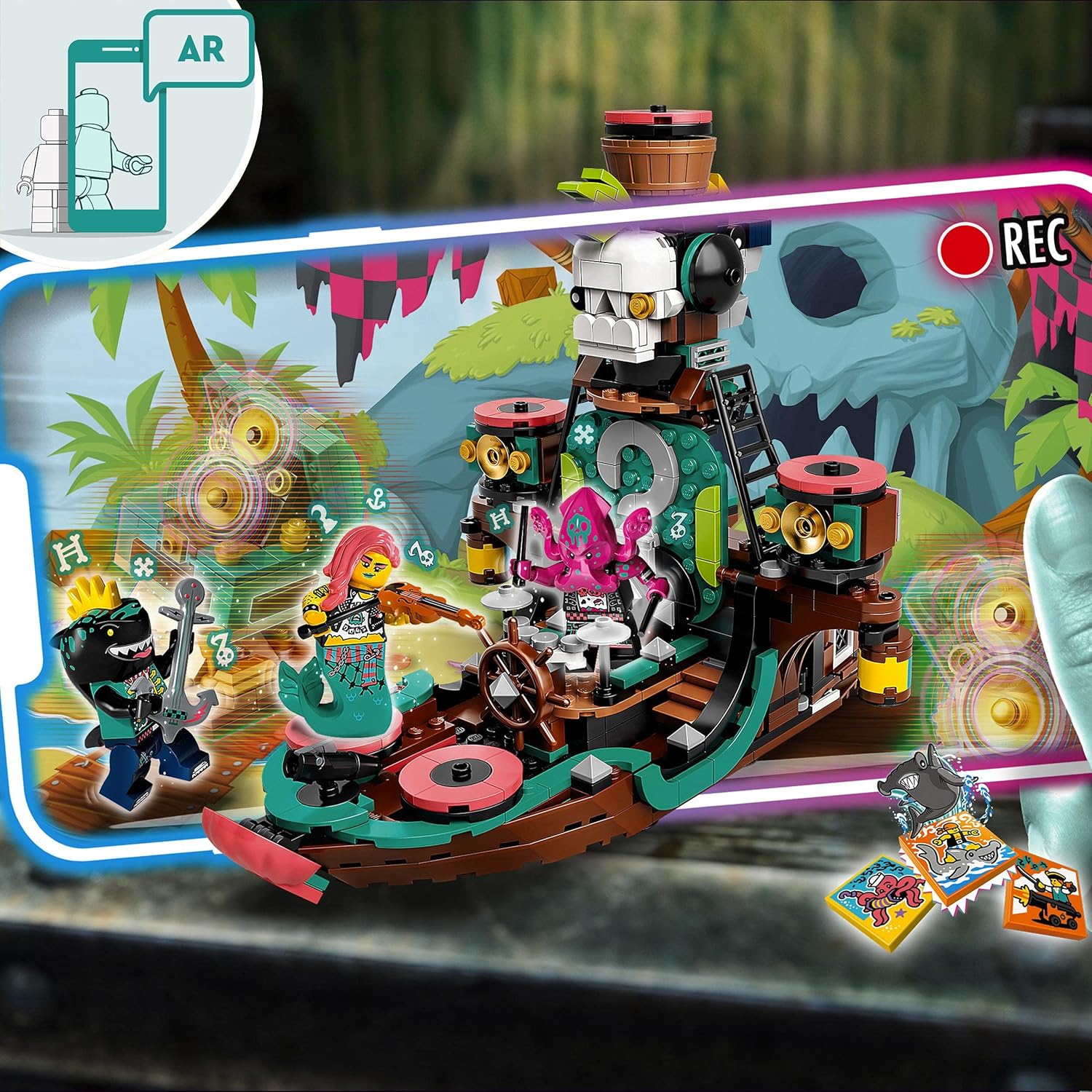 Lego 43114 Vidiyo Punk Pirate Ship Beatbox Music Video Maker - Marah Kids