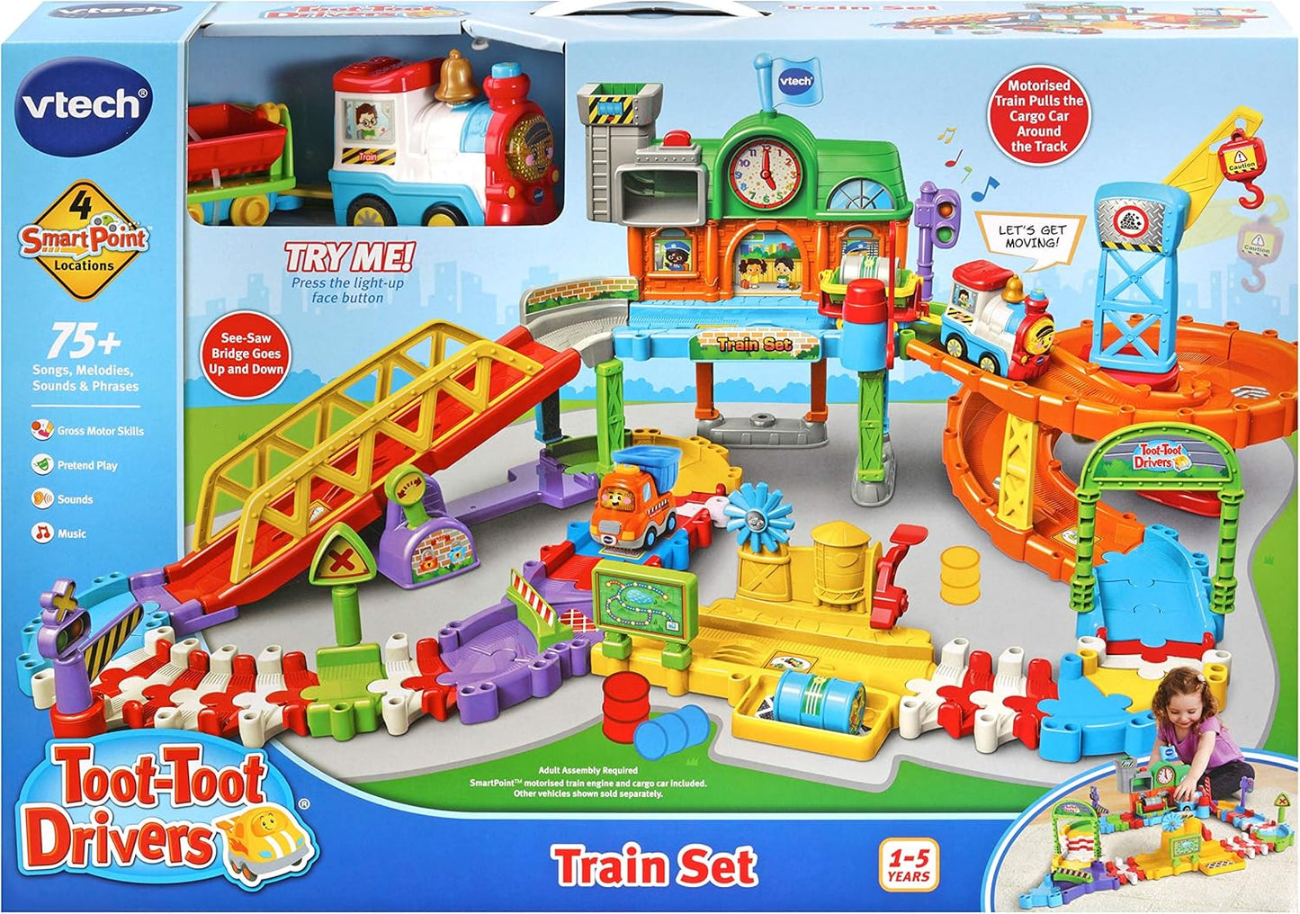 VTech Toot - Toot Drivers Train Baby Toy Set - Marah Kids