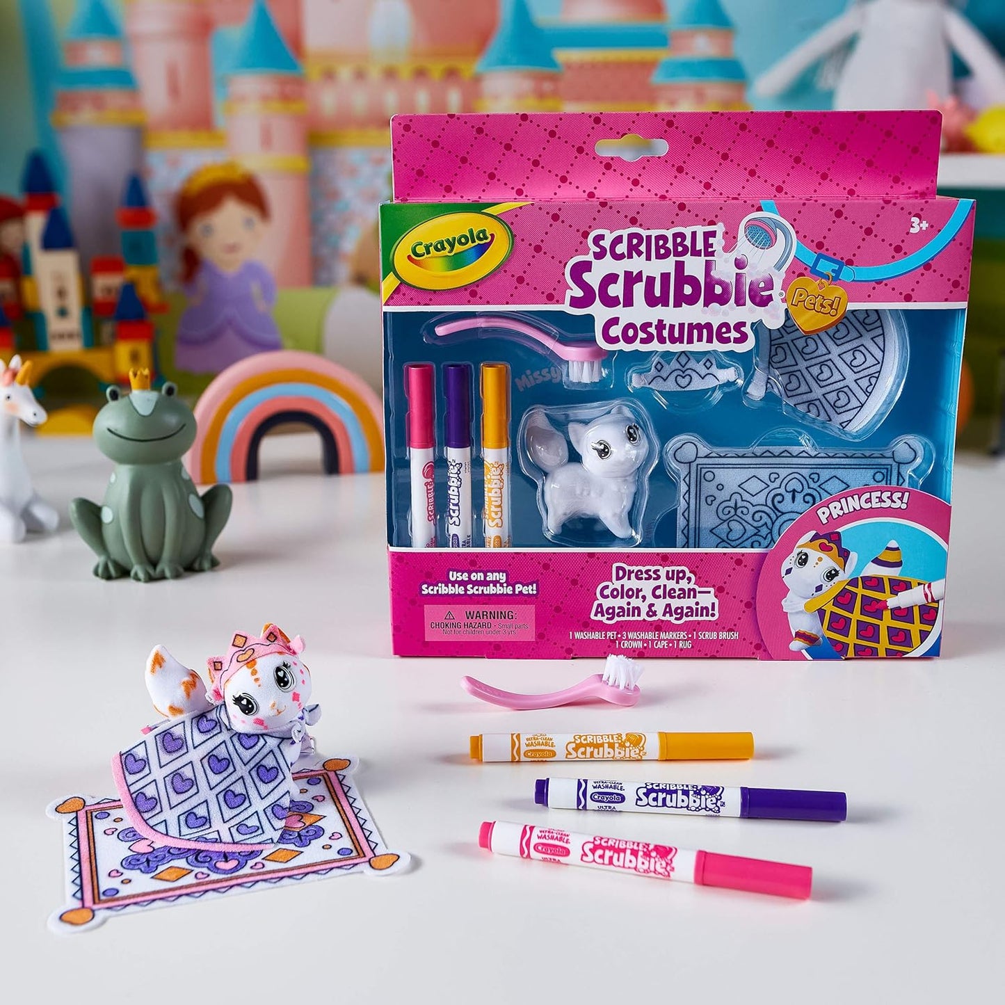 Crayola Scribble Scrubbie Princess Pack - Marah Kids