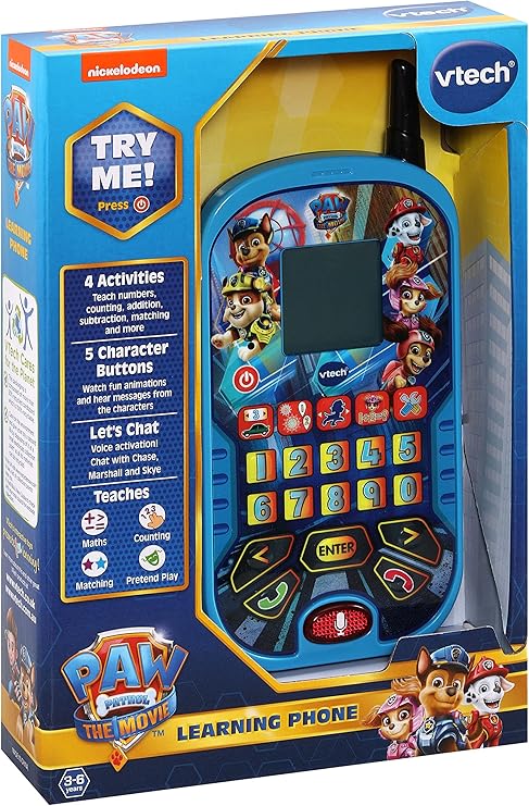 VTECH LICENSE Paw Patrol: The Movie: Learning Phone - Marah Kids
