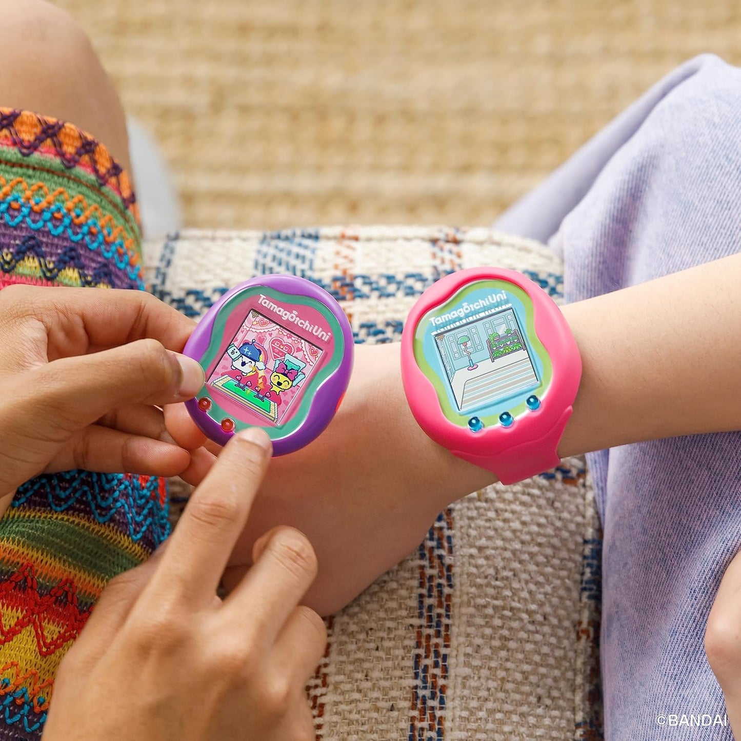 BANDAI TAMAGOTCHI UNI PINK BO - Marah Kids