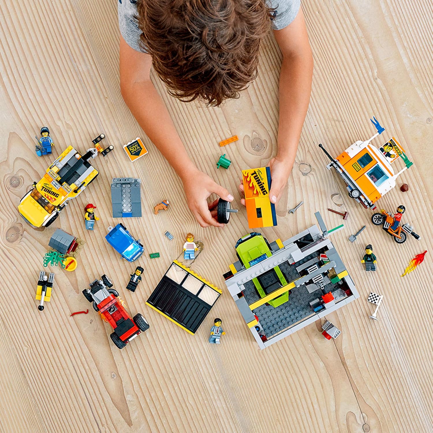 Lego City Tuning Workshop Toy Car Garage 60258 - Marah Kids