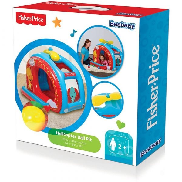 BESTWAY Fisherprice Ballpit Heli 137X112X97 - Marah Kids