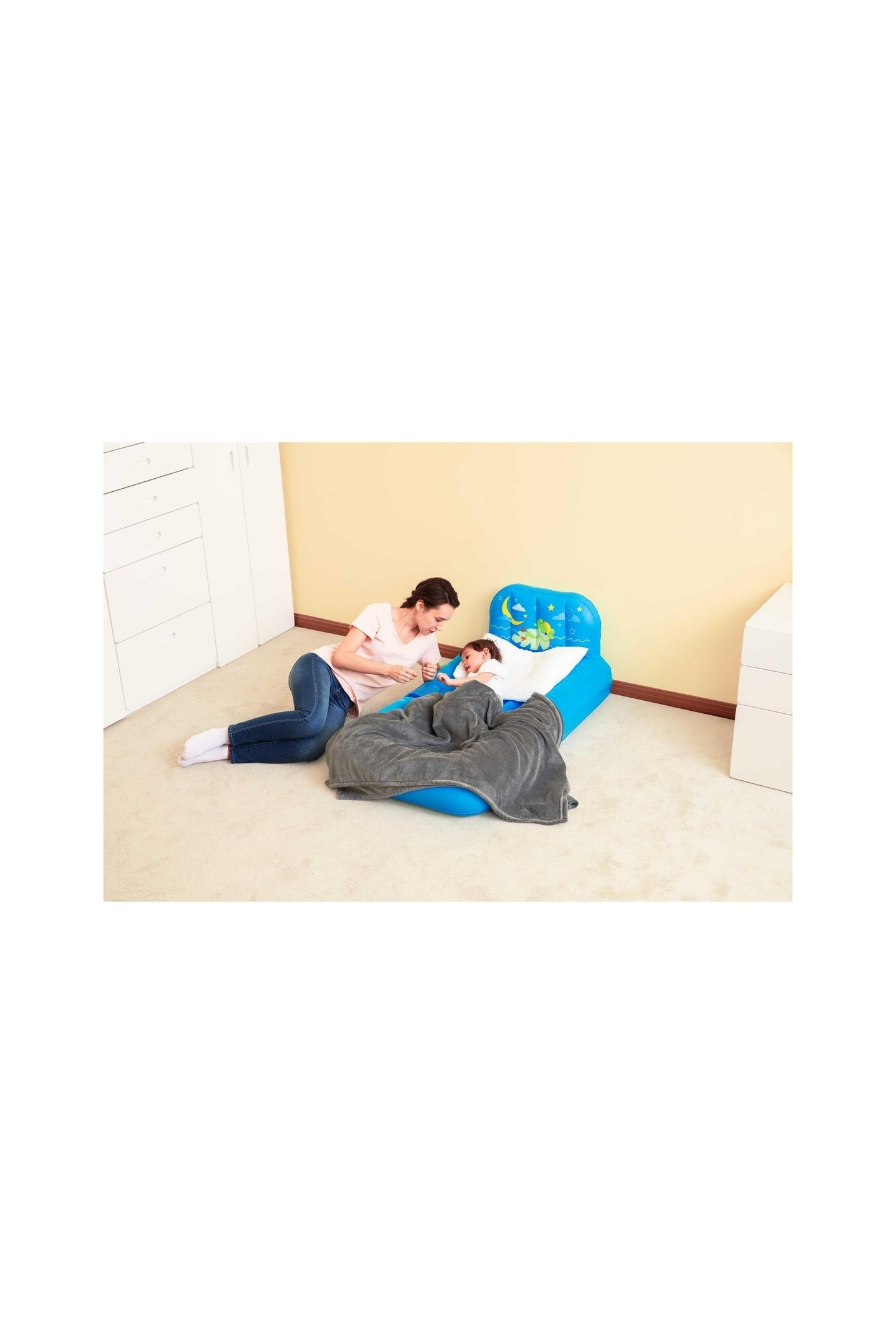 Bestway Airbed Fisher price Dream Blue 132 X 76 X 46