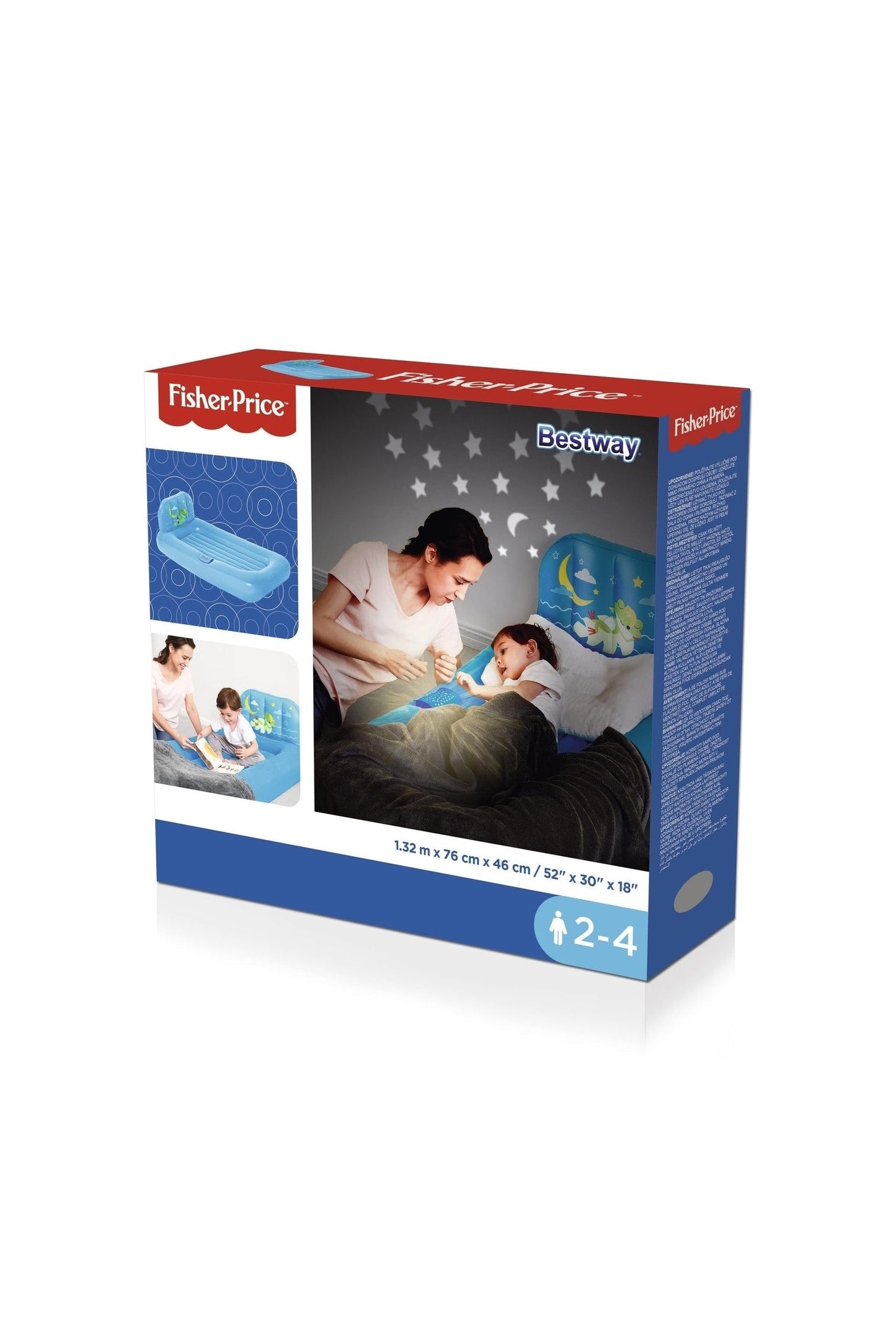 Bestway Airbed Fisher price Dream Blue 132 X 76 X 46