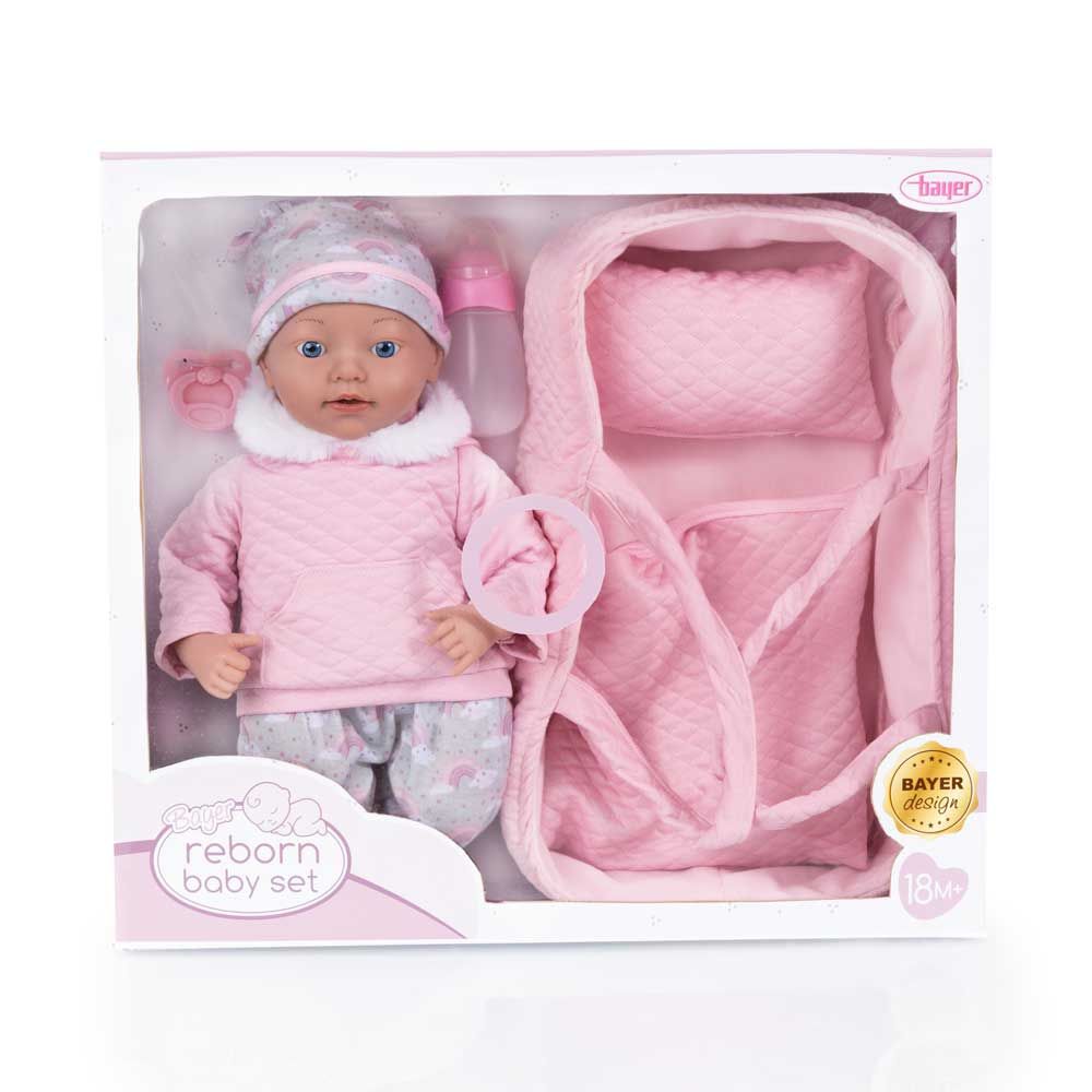 Bayer 38Cm Reborn Baby Doll - Marah Kids