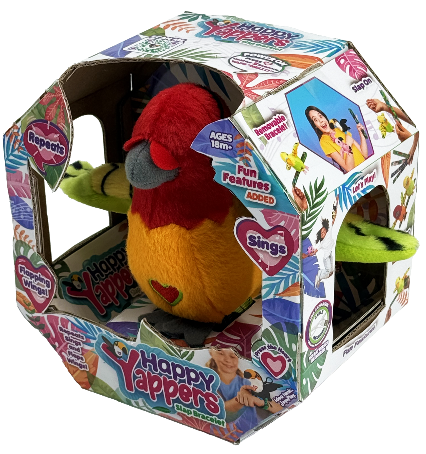 Happy Yappers - Parkeet Orange - Marah Kids