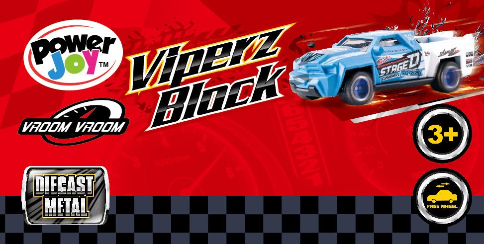 Power Joy - V.Vroom Diecast Viperz Block 164 - Marah Kids