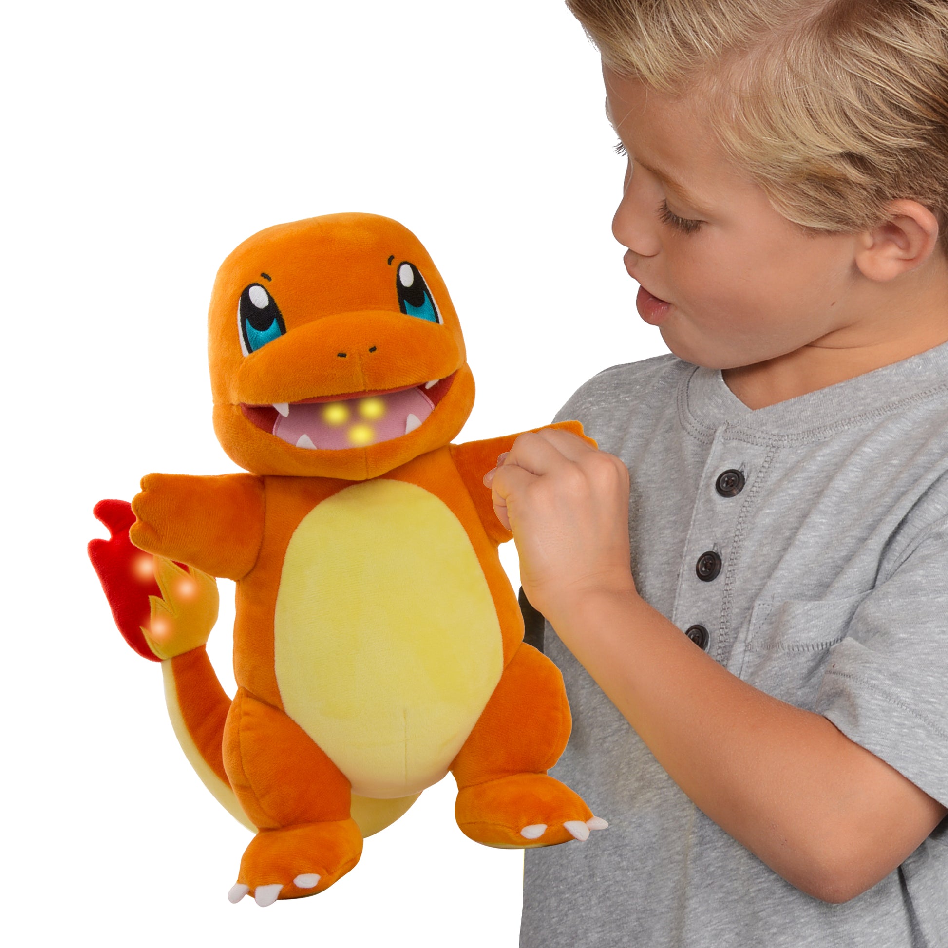 Jaswar - Pokemon Plush Flame Action Charmandr Bo - Marah Kids