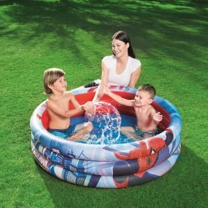 BESTWAY Pool 3 Ring Spiderman 122X30 - Marah Kids
