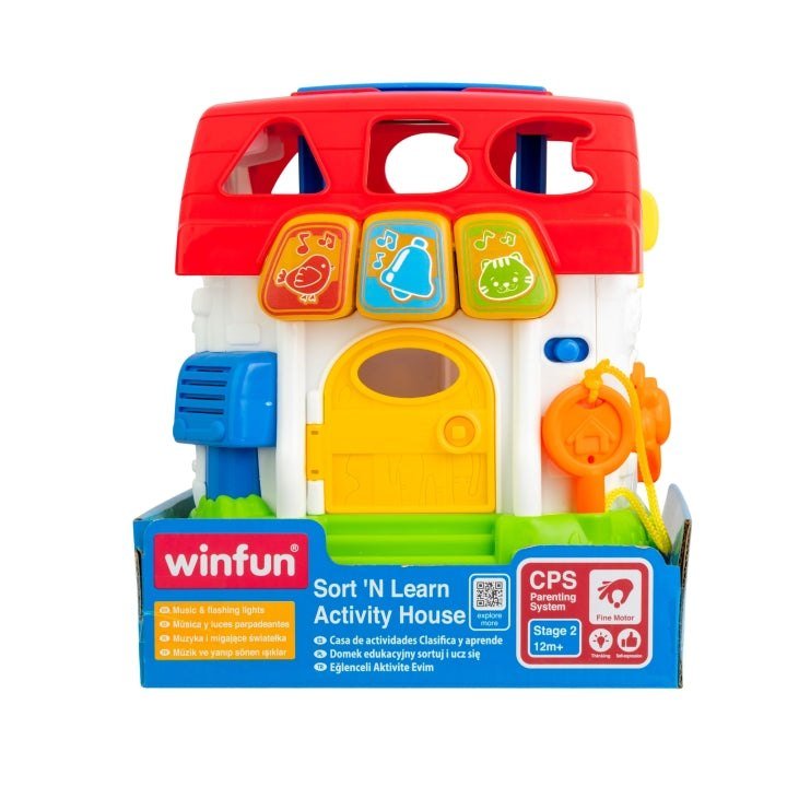 Sort 'N Learn Activity House - Marah Kids