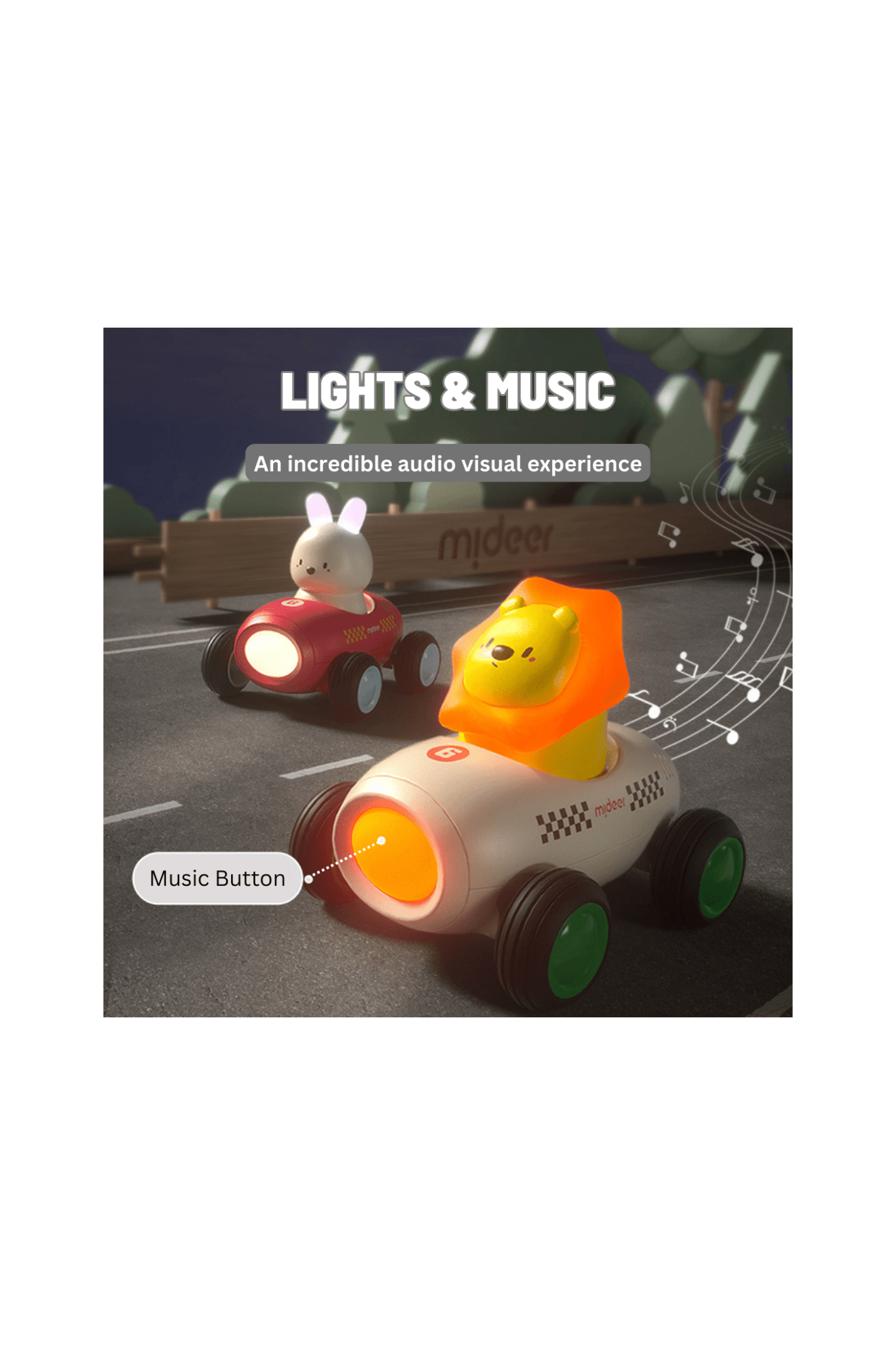 Musical Car - Bonnie Bunny - Marah Kids