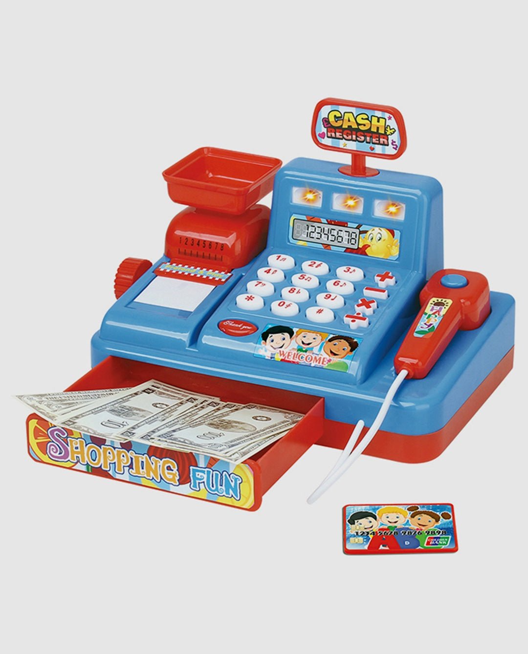 Power Joy Yumyum Cash Register extra small Battery Operated - Marah Kids