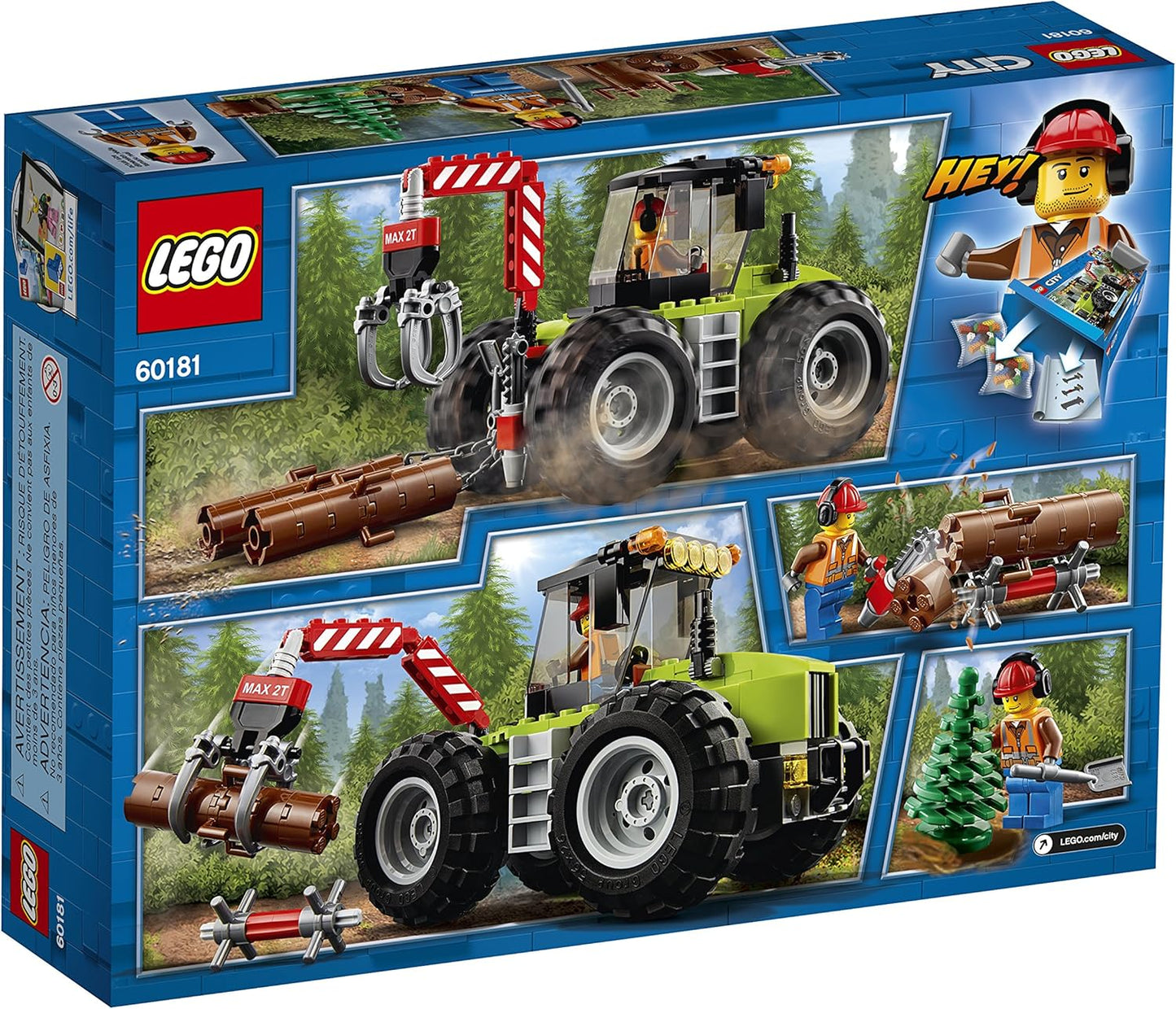 Lego City Forest Tractor 60181