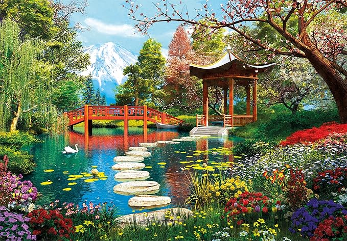 CLEMENTONI PUZZLE HQC FUJI GARD+POSTER 1000PC - Marah Kids