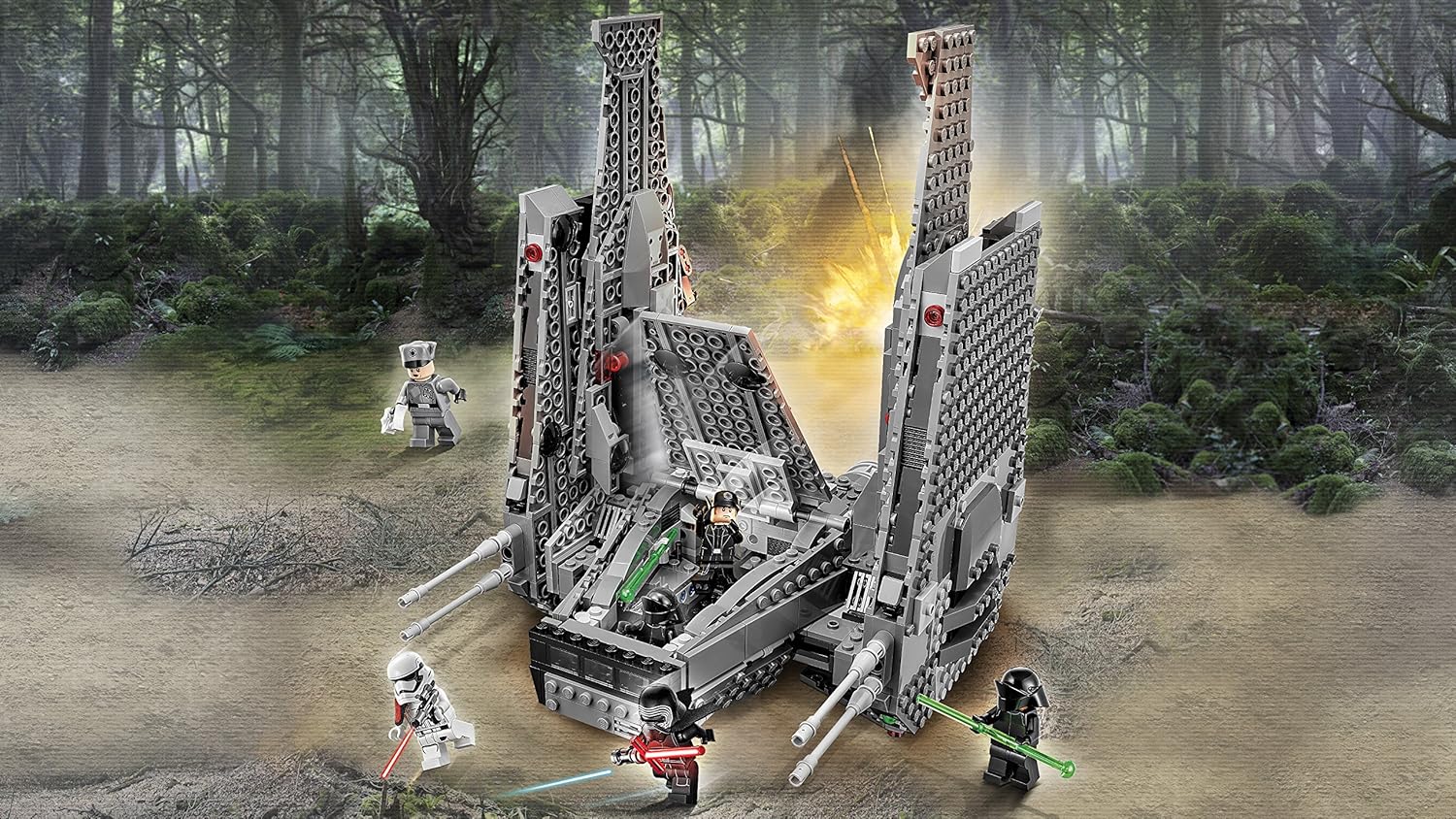 Lego Star Wars Kylo Ren's Command Shuttle - 75104 - Marah Kids