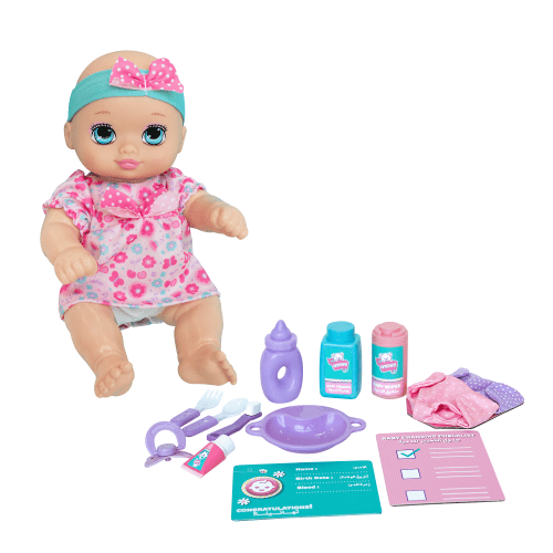 BABY AMOURA PLAY ALL DAY DOLL 10IN - Marah Kids