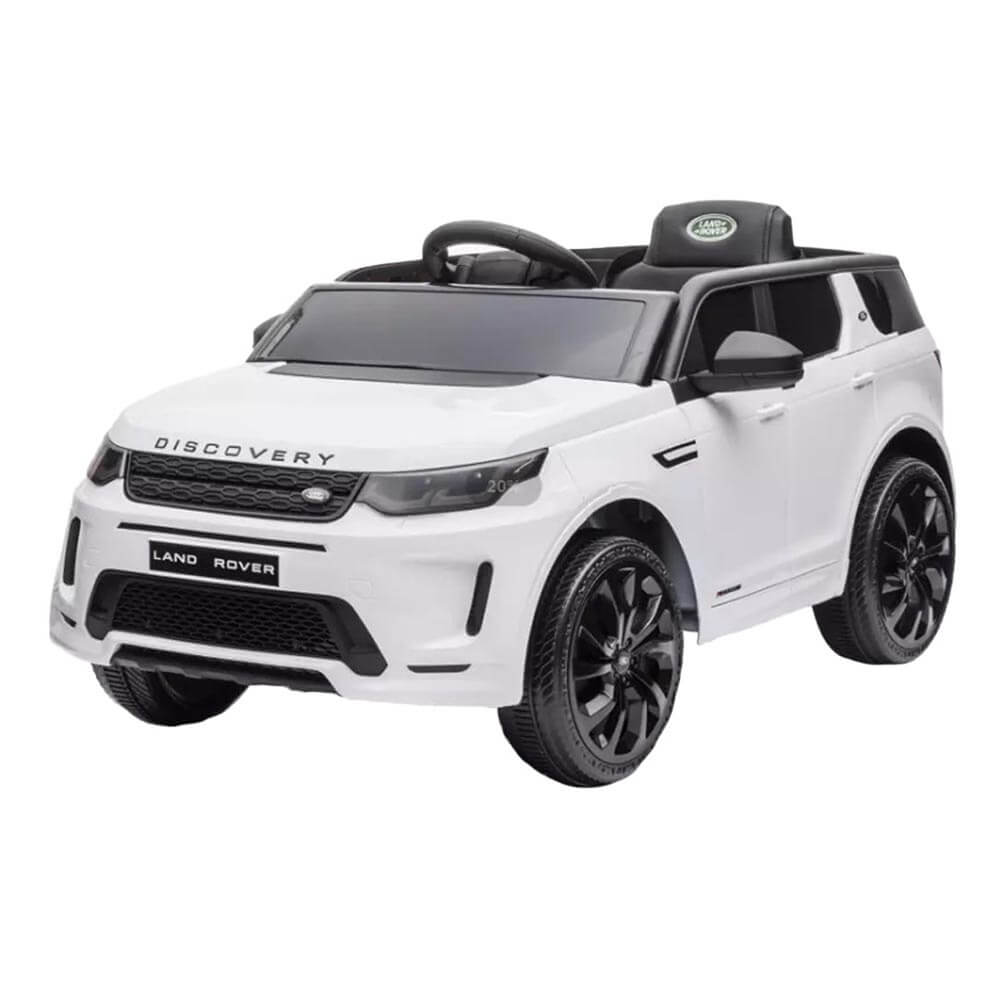 Land Rover Discovery Kids Electric Car - White (12V) - Marah Kids
