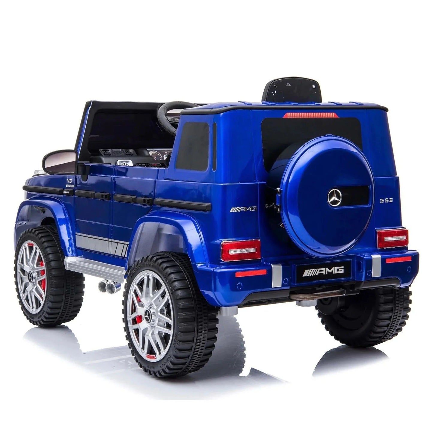 Mercedes G63 Kids Rideon Jeep - Painting Blue (12V) - Marah Kids