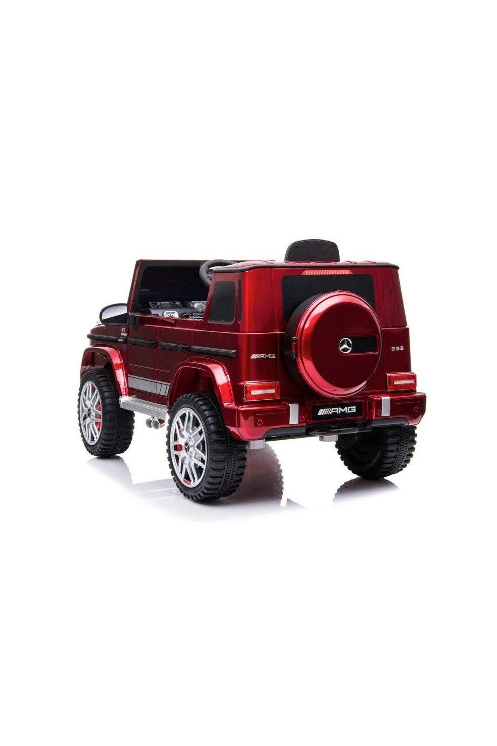 Mercedes G63 Kids Rideon Jeep - Painting Red (12V) - Marah Kids