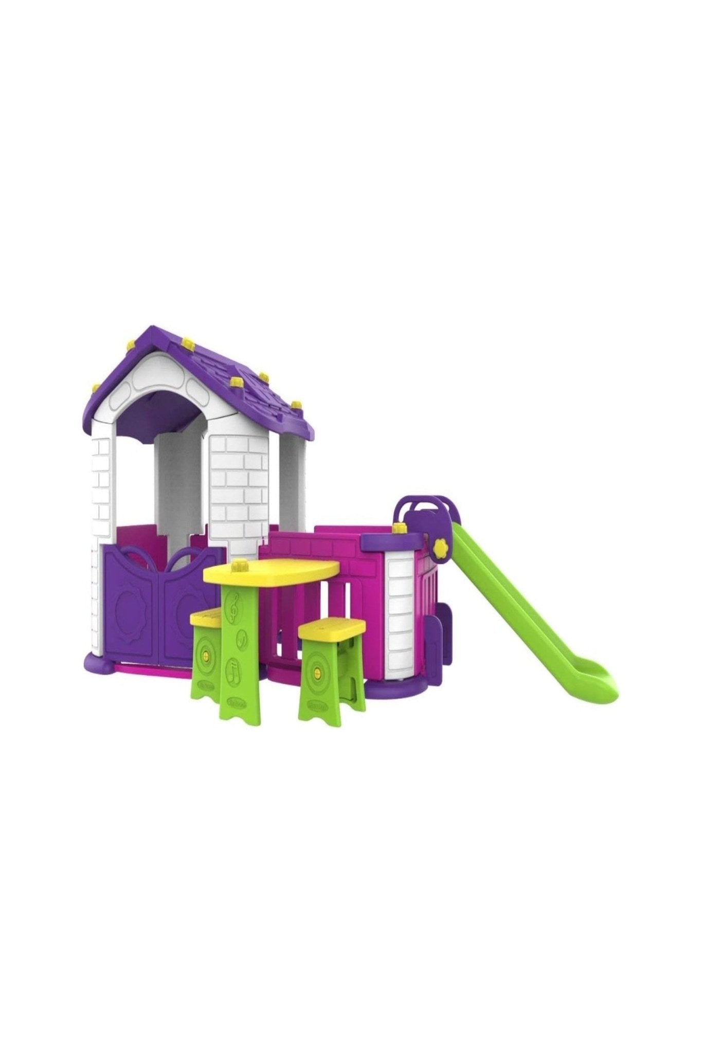 Amsham Mini Panda Playhouse - Pink & Violet - Marah Kids