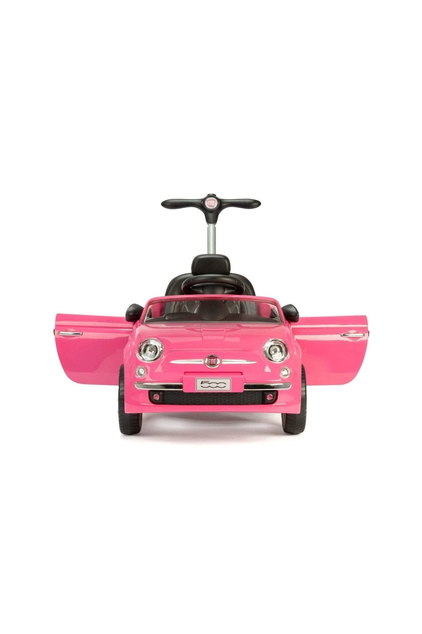 Fiat 500 Handle Push Car - Pink - Marah Kids