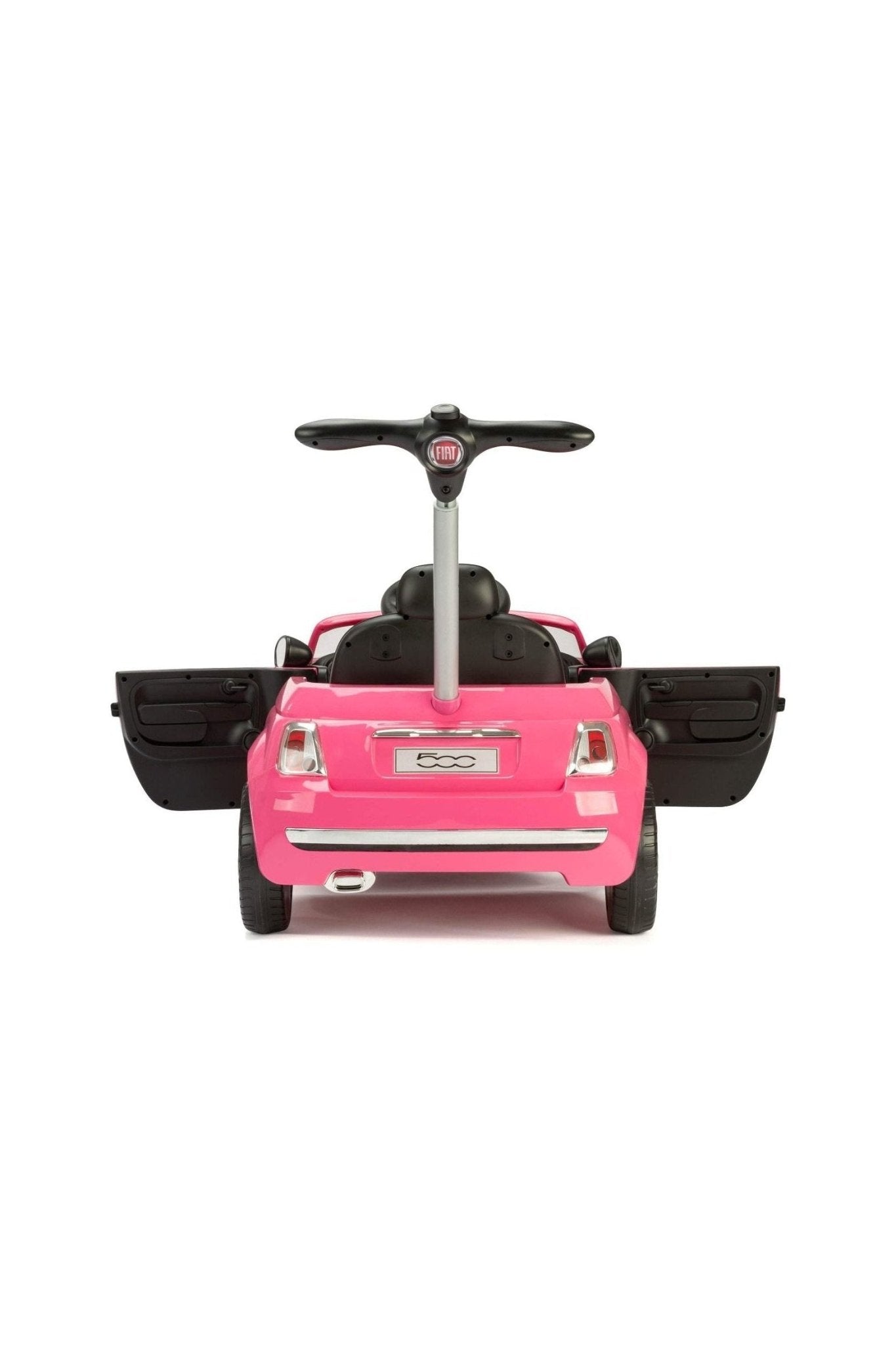 Fiat 500 Handle Push Car - Pink - Marah Kids
