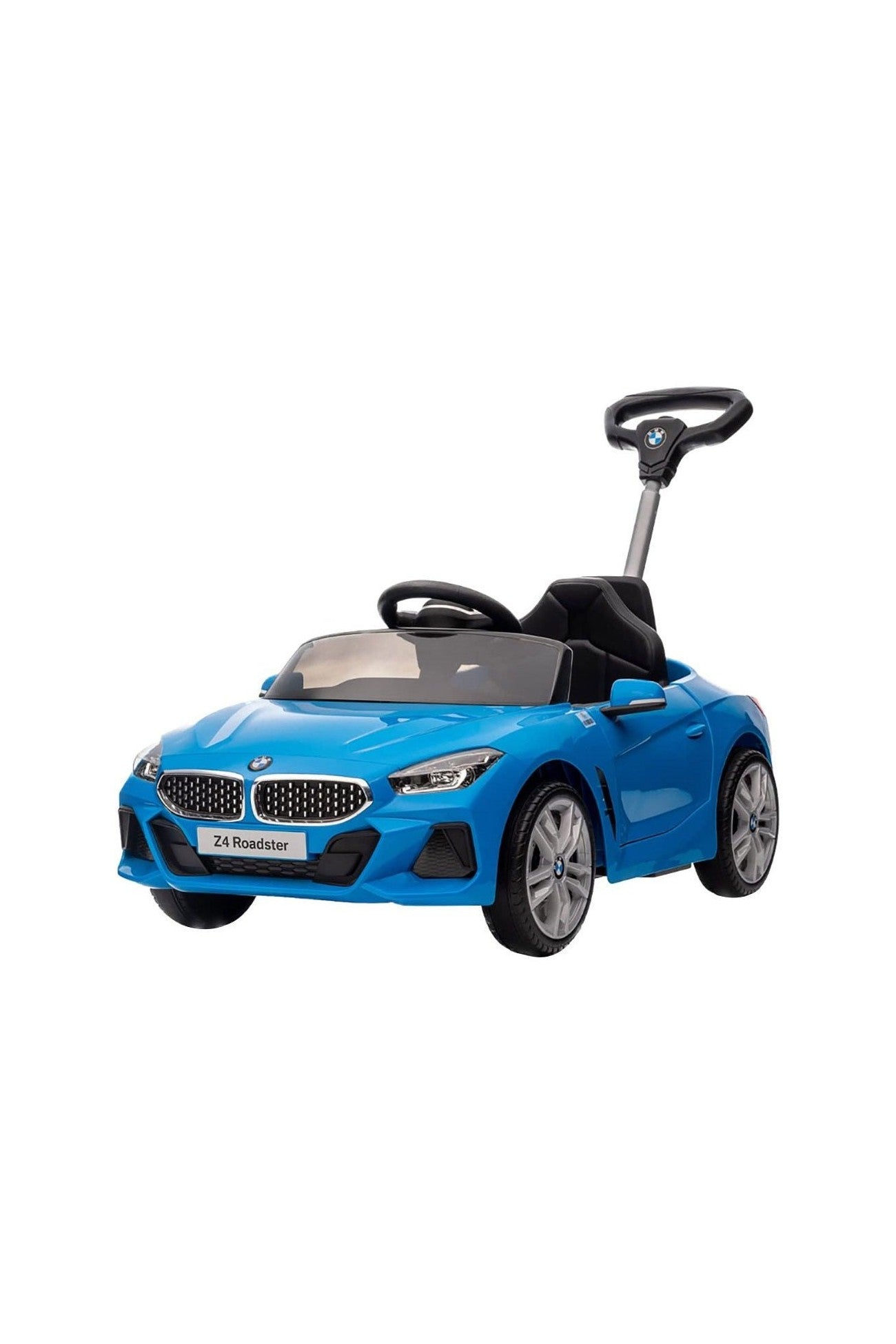 Bmw Z4 With Handle Push Car - Blue - Marah Kids