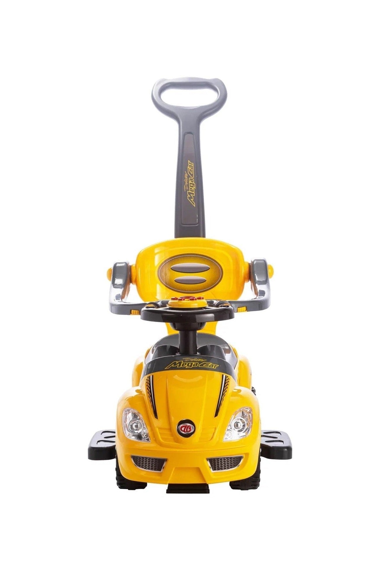 Amsham Mega Pusher Car - Yellow - Marah Kids