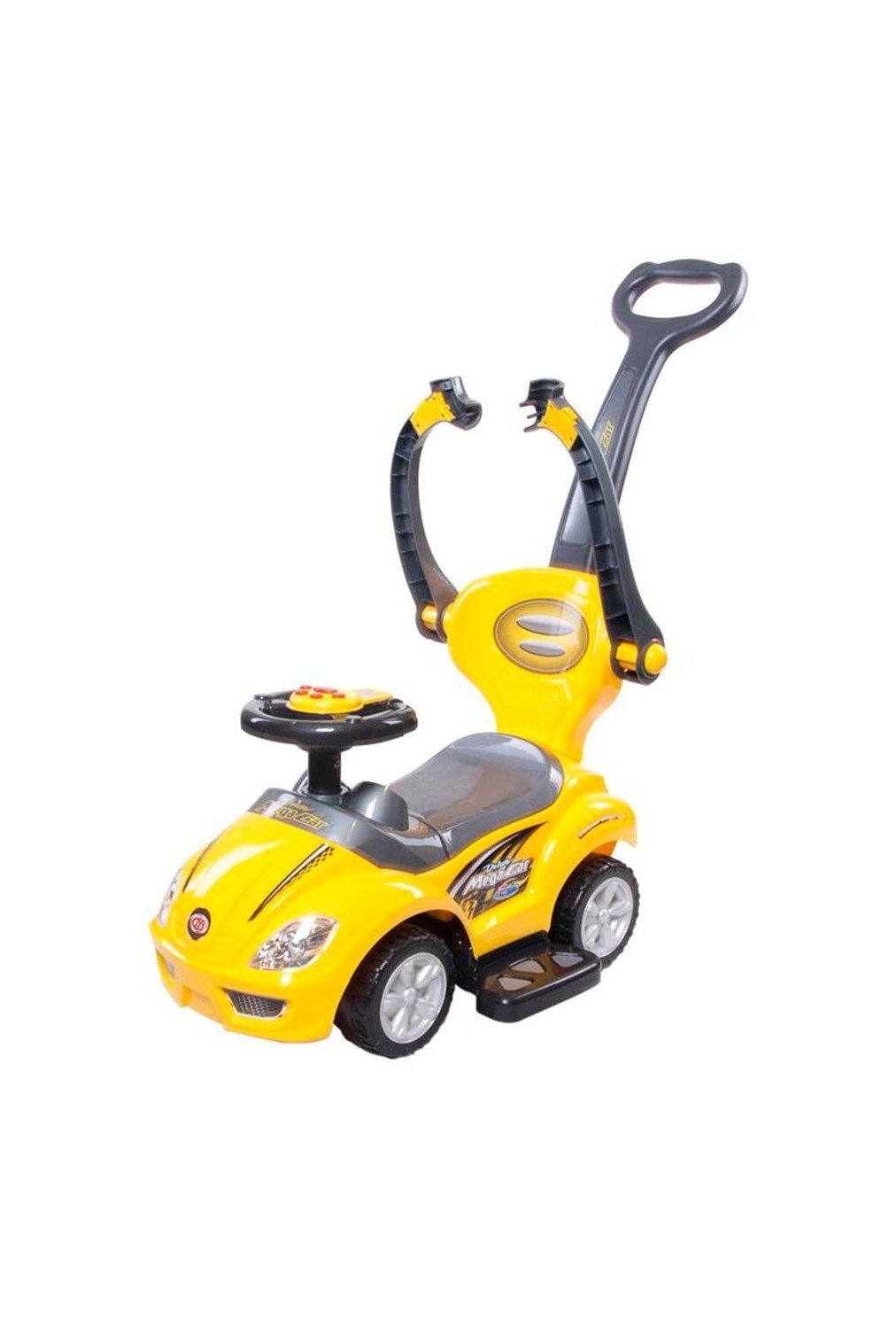 Amsham Mega Pusher Car - Yellow - Marah Kids