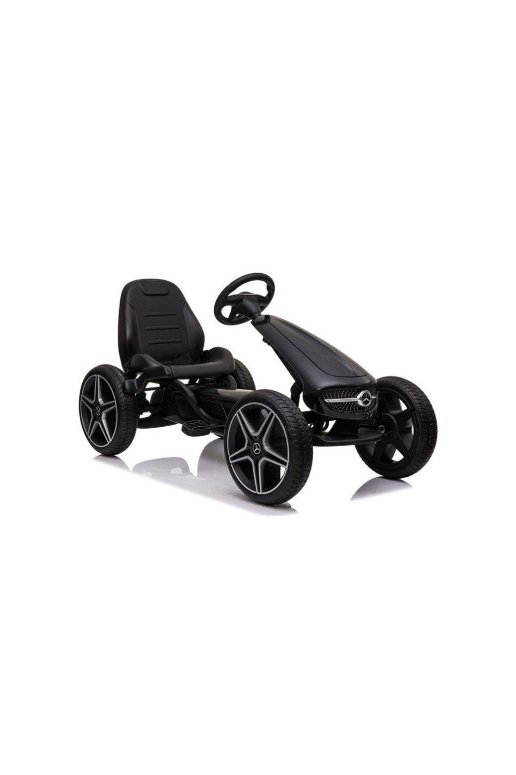 Mercedes Benz Pedal Go - Kart - Black - Marah Kids