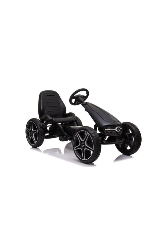 Mercedes Benz Pedal Go - Kart - Black - Marah Kids