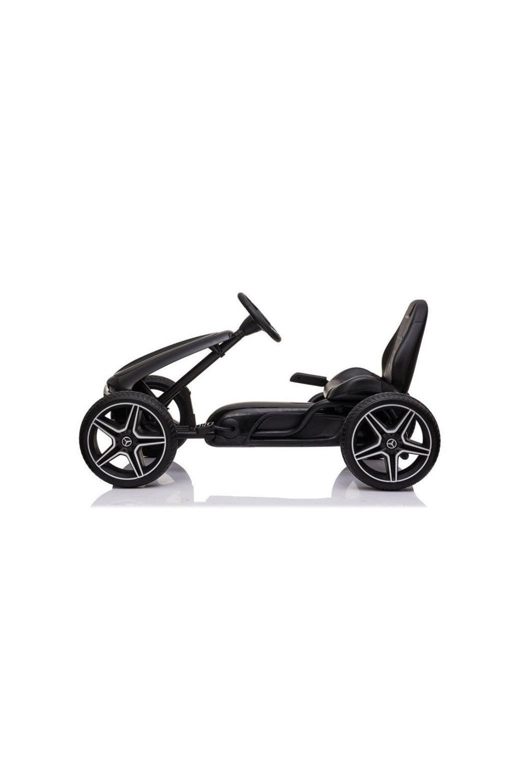 Mercedes Benz Pedal Go - Kart - Black - Marah Kids