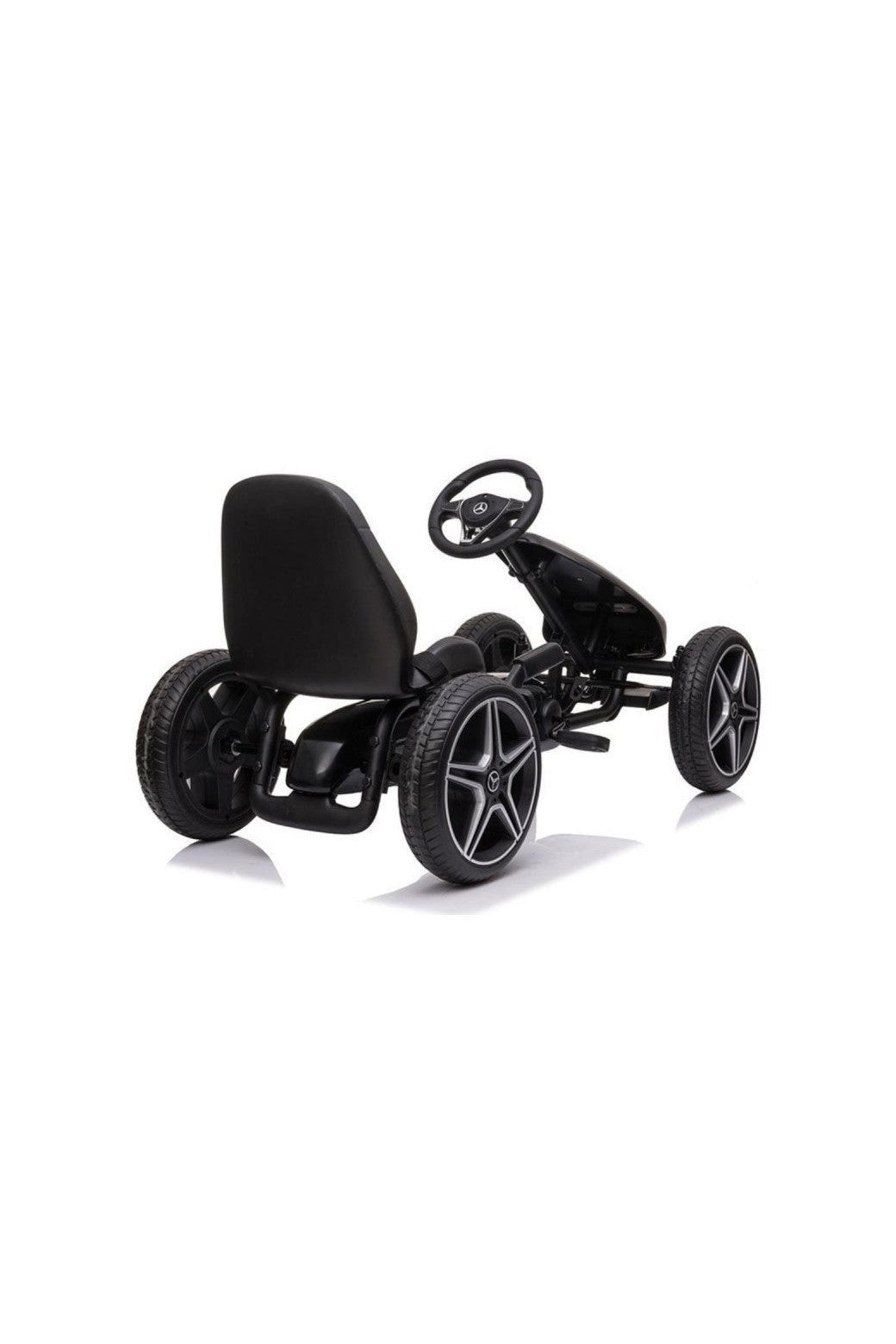 Mercedes Benz Pedal Go - Kart - Black - Marah Kids