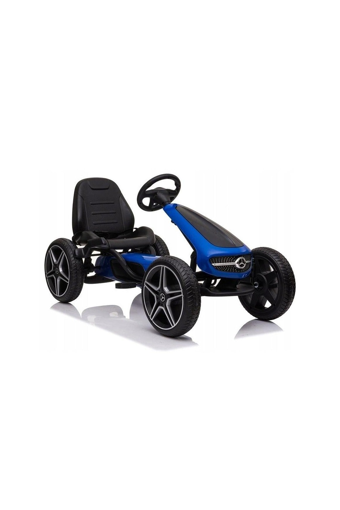 Mercedes Benz Pedal Go - Kart - Blue - Marah Kids