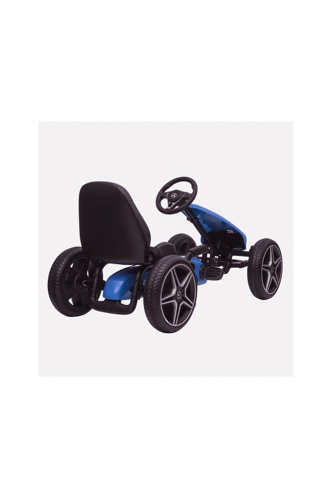 Mercedes Benz Pedal Go - Kart - Blue - Marah Kids