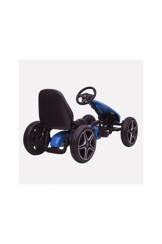 Mercedes Benz Pedal Go - Kart - Blue - Marah Kids
