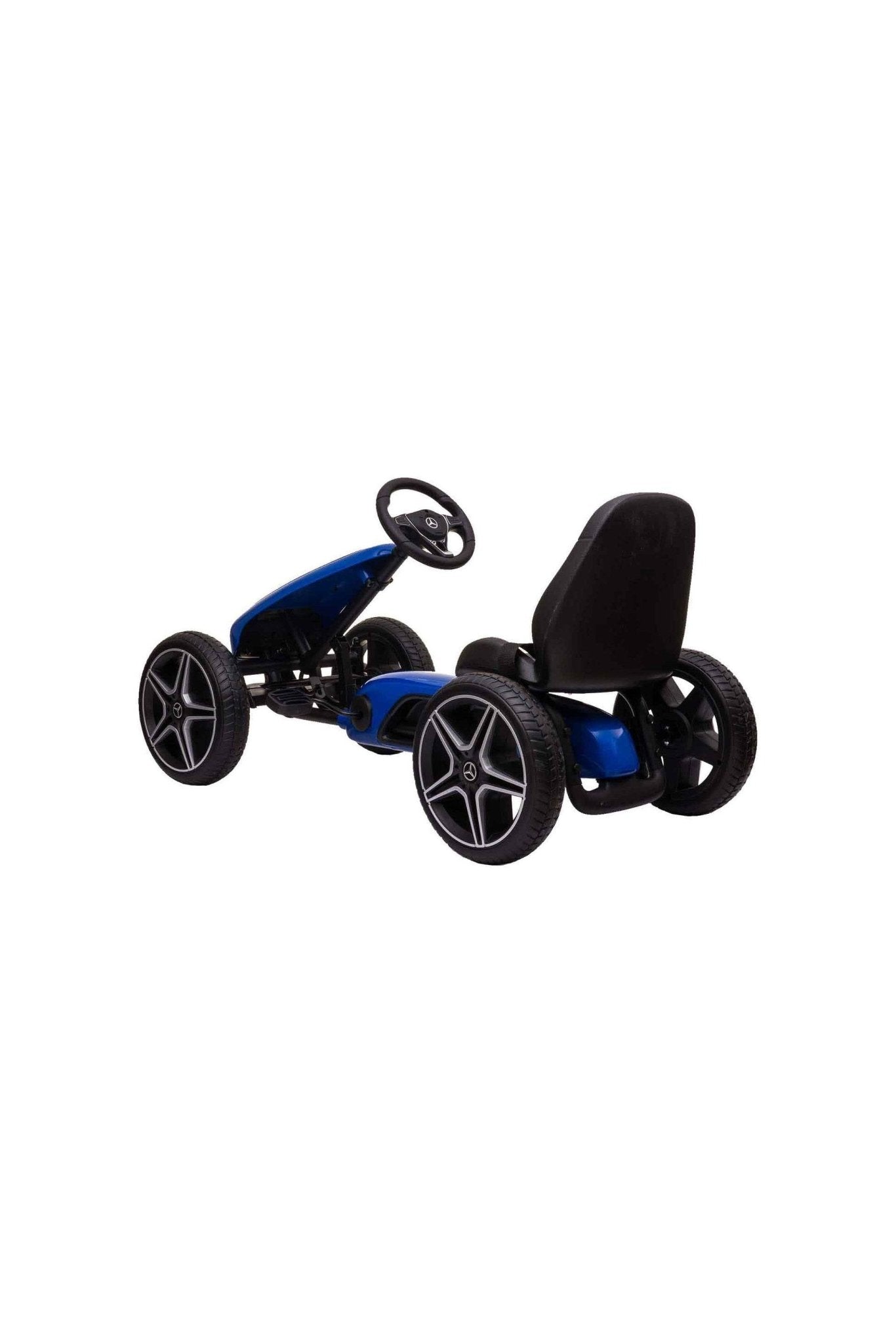 Mercedes Benz Pedal Go - Kart - Blue - Marah Kids