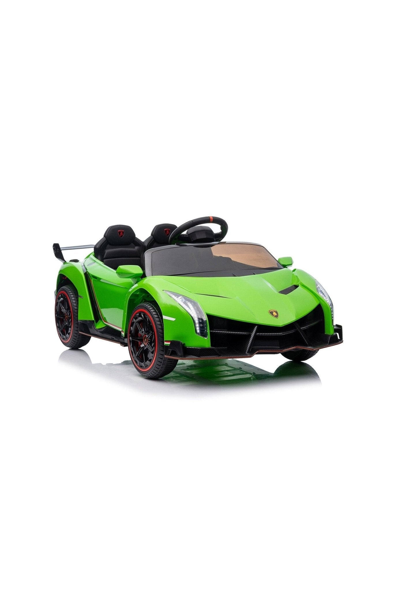 Lamborghini Veneno Kids Electric Car - Green (12V) - Marah Kids