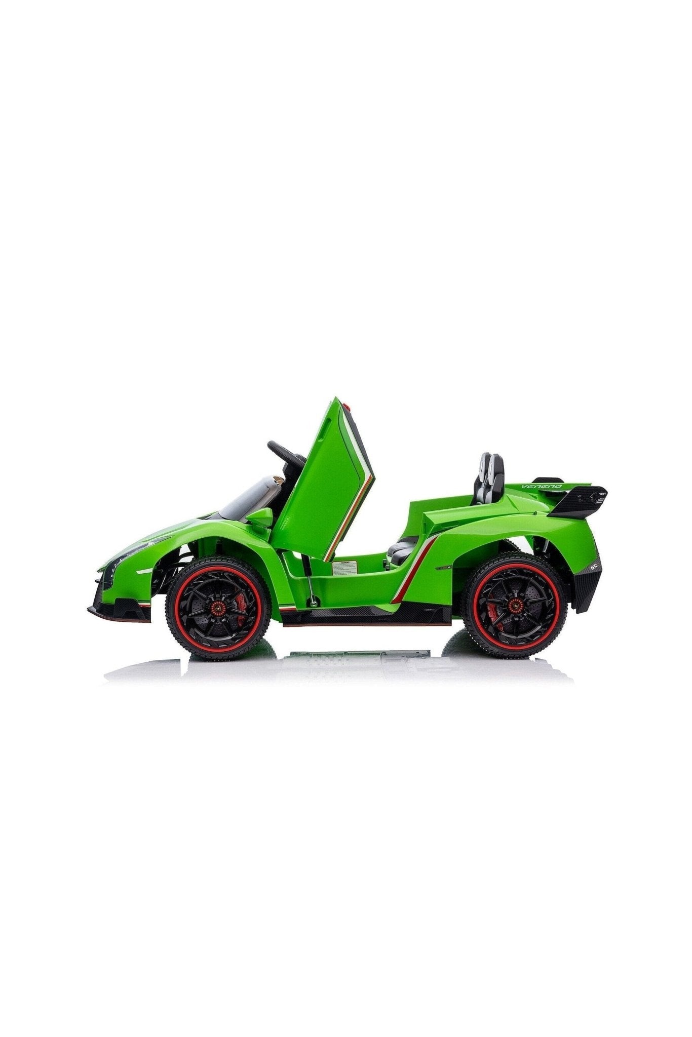 Lamborghini Veneno Kids Electric Car - Green (12V) - Marah Kids
