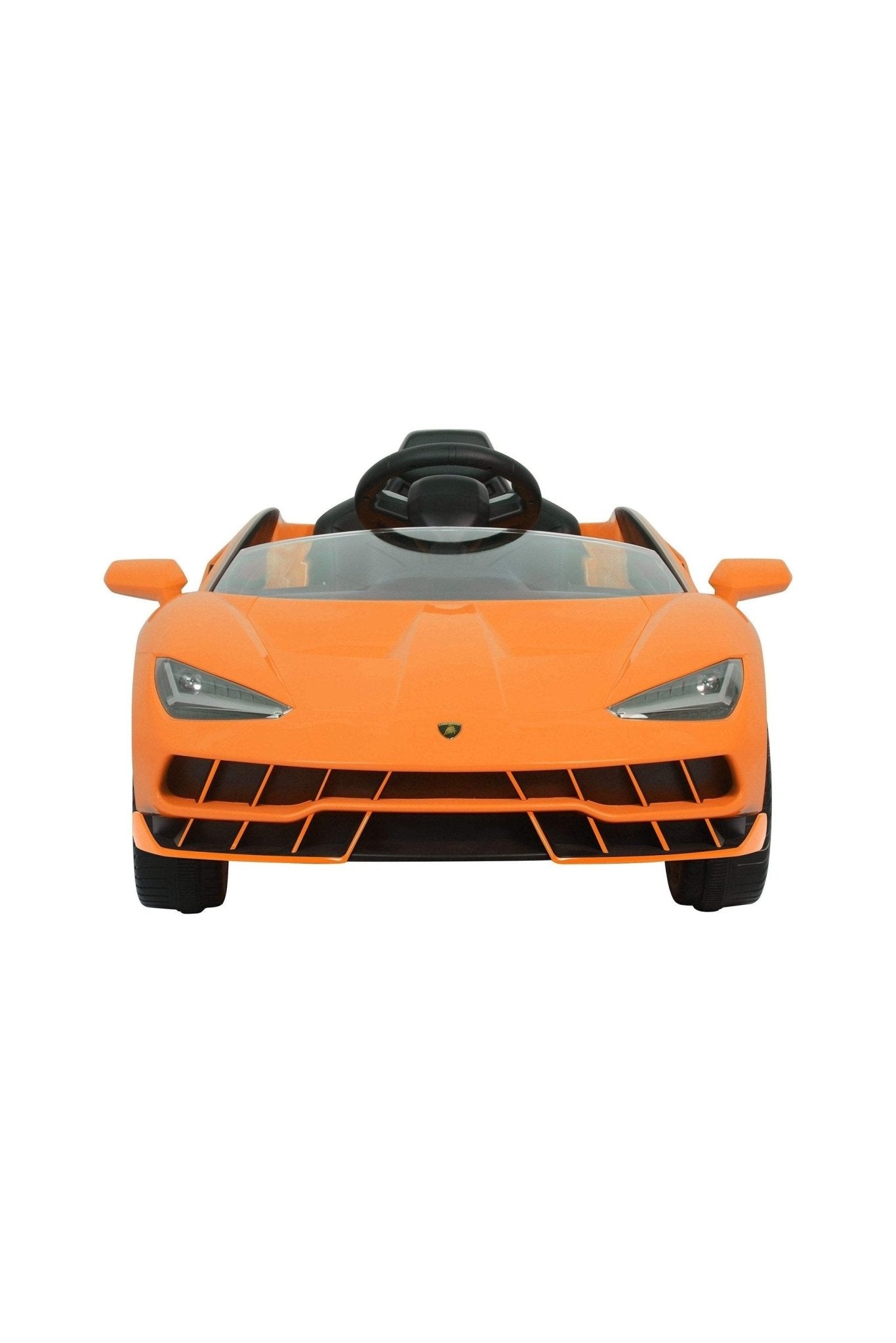 Lamborghini Centenario Battery Operated Kids Car - Orange (12V) - Marah Kids