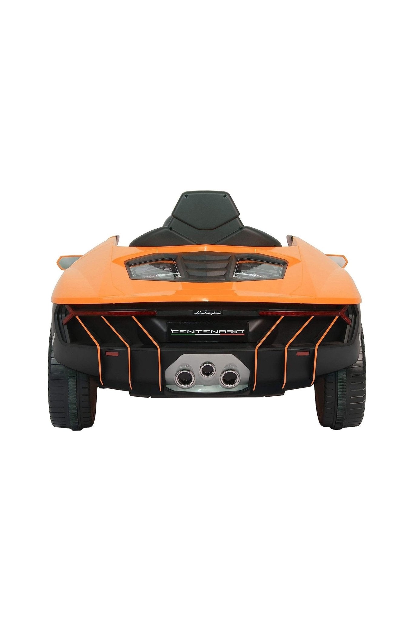 Lamborghini Centenario Battery Operated Kids Car - Orange (12V) - Marah Kids