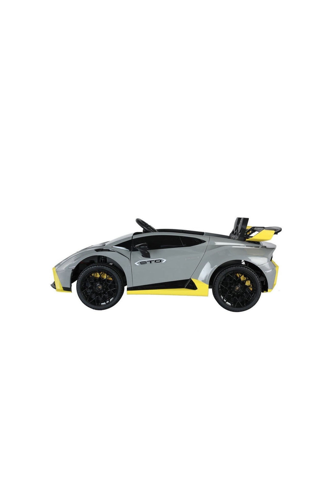 Lamborghini Hurcan Sto Kids Car - Grey (12V) - Marah Kids