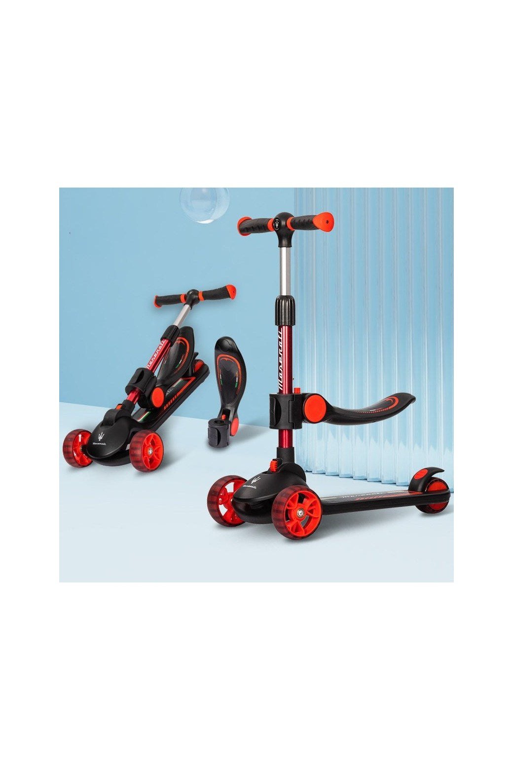 Maserati Scooter - Black - Marah Kids