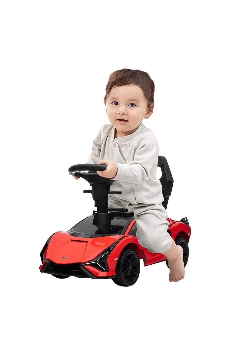 Lamborghini Sian Push Car - Red - Marah Kids